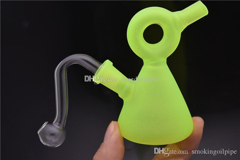 10mm cheap wholesale Glow in the Dark Beaker Bong recycler Glass Mini bong Dab oil Rig Luminous Water Pipe Bongs
10mm cheap wholesale Glow in the Dark Beaker Bong recycler Glass Mini bong Dab oil Rig Luminous Water Pipe Bongs