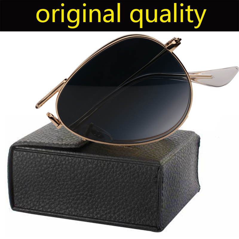 Top Grade Metal Frame Vintage Pilot Folding Sunglasses Women Brand Designer Men Driving Foldable Gradient 3479 Gafas Uv400 Sun Glasses 
Top Grade Metal Frame Vintage Pilot Folding Sunglasses Women Brand Designer Men Driving Foldable Gradient 3479 Gafas Uv400 Sun Glasses