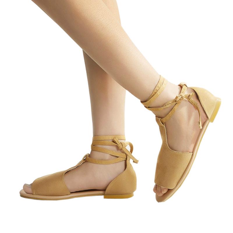 Flat Sandals Women Summer Round Toe Breathable Lace-Up Beach Sandals Rome Casual Flat Shoes Ankle Strap Heeled Roman Sandal, Black
Flat Sandals Women Summer Round Toe Breathable Lace-Up Beach Sandals Rome Casual Flat Shoes Ankle Strap Heeled Roman Sandal, Black