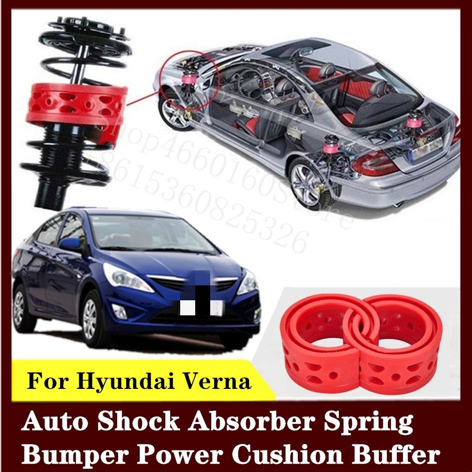 

For Hyundai Verna 2pcs High-quality Front or Rear Car Shock Absorber Spring Bumper Power Auto-buffer Car Cushion Urethane