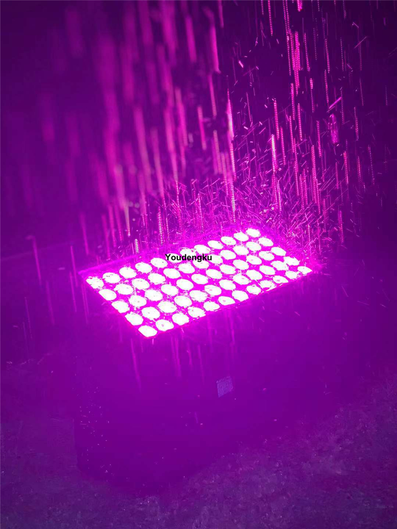 1pcs with case outdoor IP65 wall washer city color 60*10W dmx512 RGBW 4in1 led wall washer outdoor decorate christmas light