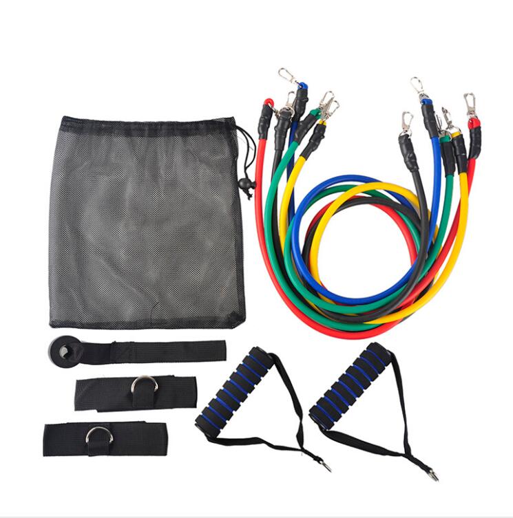 11pcs/set Pull Rope Fitness Exercises Resistance Bands Crossfit Latex Tubes Pedal Excerciser Body Training Workout Yoga
11pcs/set Pull Rope Fitness Exercises Resistance Bands Crossfit Latex Tubes Pedal Excerciser Body Training Workout Yoga