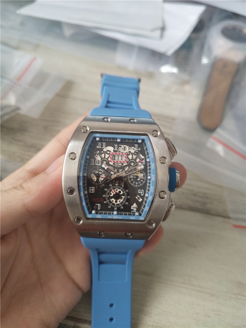 New Arrival Men's Sport Watch Top Quality Luxury Watch Mechanical Wristwatch Skeleton Dial Steel Bezel Black Rubber Strap 003
New Arrival Men's Sport Watch Top Quality Luxury Watch Mechanical Wristwatch Skeleton Dial Steel Bezel Black Rubber Strap 003
