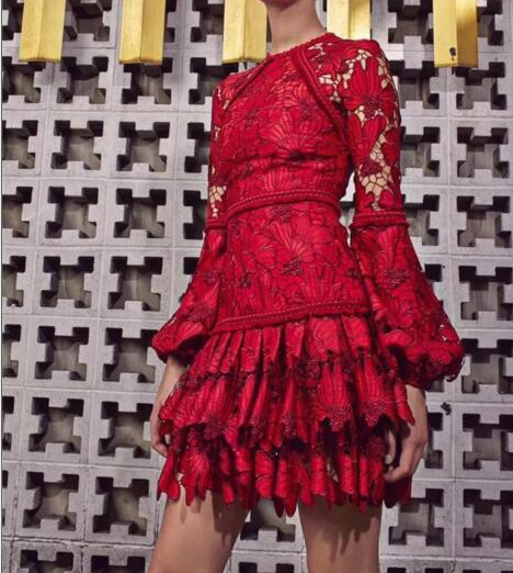 Top Quality Winter Christmas Red Celebrity Elegant Lace Bodycon Lantern Sleeve Fashion Party Dresses Women
Top Quality Winter Christmas Red Celebrity Elegant Lace Bodycon Lantern Sleeve Fashion Party Dresses Women