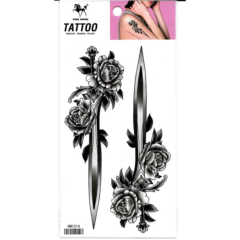 2019 Newest fashion brand new 10pcs/lot black rose flower waterproof temporary arm leg tattoo sticker body art tattoo sticker
2019 Newest fashion brand new 10pcs/lot black rose flower waterproof temporary arm leg tattoo sticker body art tattoo sticker