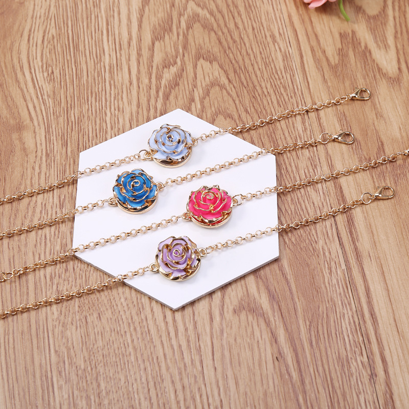 Multicolor Phnom Penh Rose Bracelet Woman Posimi Second Personality Hand Decorate
Multicolor Phnom Penh Rose Bracelet Woman Posimi Second Personality Hand Decorate