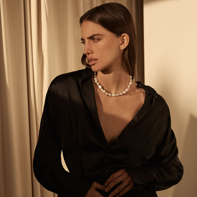 Chokers Natural Baroque Pearl Choker Necklace For Women Clavicle Chain Short Real Wedding Ins
Chokers Natural Baroque Pearl Choker Necklace For Women Clavicle Chain Short Real Wedding Ins