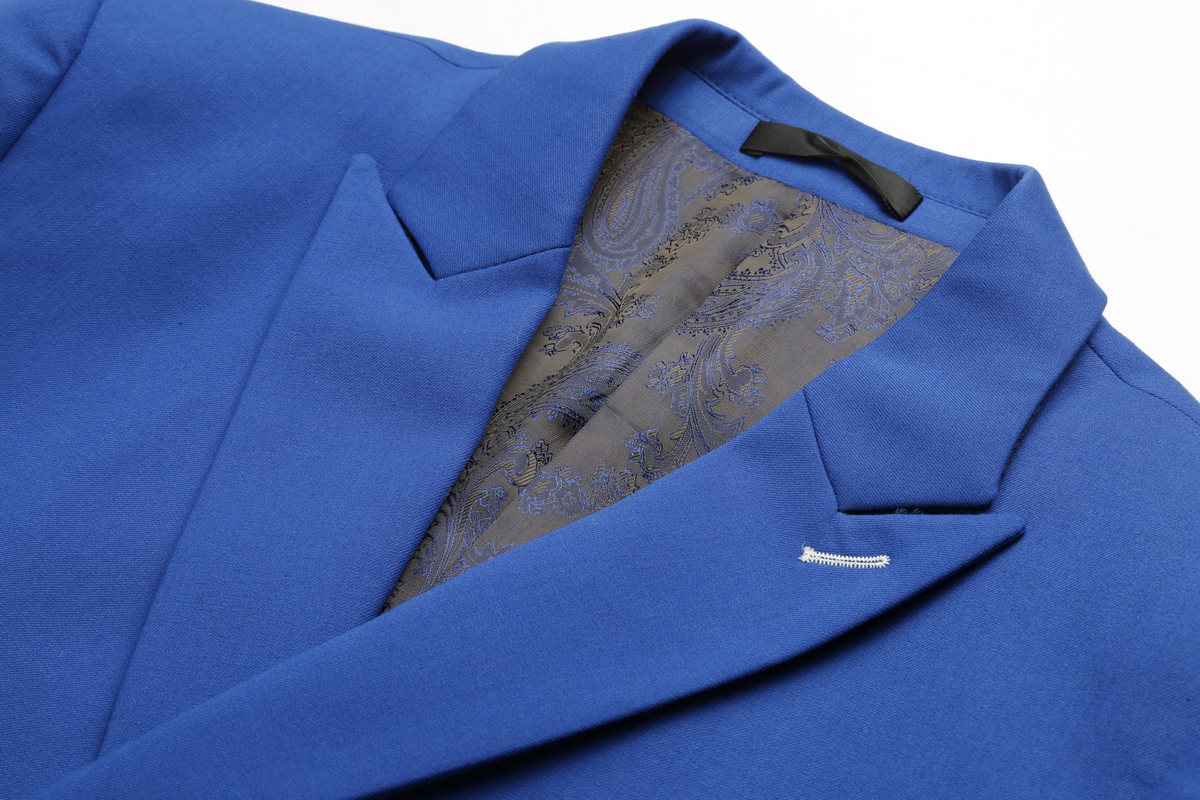 Blue/Beige/Black Groom Tuxedos Double-Breasted Groomsmen Wedding Tuxedos Men Formal Dinner Party Prom Blazer Suit (Jacket+Pants+Tie) 1060