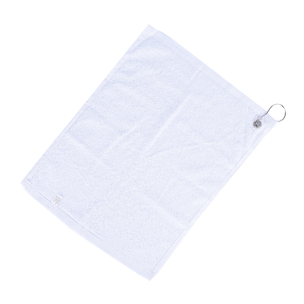 30*40CM Golf Towel Cotton Comfortable Sport Hand Towel With Mental Hook Carabiner Sports Golf Hand Towel