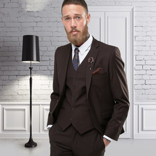 Fashionable Two Buttons Groomsmen Notch Lapel Groom Tuxedos Men Suits Wedding/Prom/Dinner Best Man Blazer(Jacket+Pants+Tie+Vest) 810, Same as image
Fashionable Two Buttons Groomsmen Notch Lapel Groom Tuxedos Men Suits Wedding/Prom/Dinner Best Man Blazer(Jacket+Pants+Tie+Vest) 810, Same as image