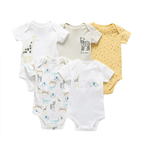2020 Baby Jumpsuits Kids Fashion Summer Short-sleeved Jumpsuits Boys Girls Unisex Casual Rompers Printed Clothing, 6353h
2020 Baby Jumpsuits Kids Fashion Summer Short-sleeved Jumpsuits Boys Girls Unisex Casual Rompers Printed Clothing, 6353h