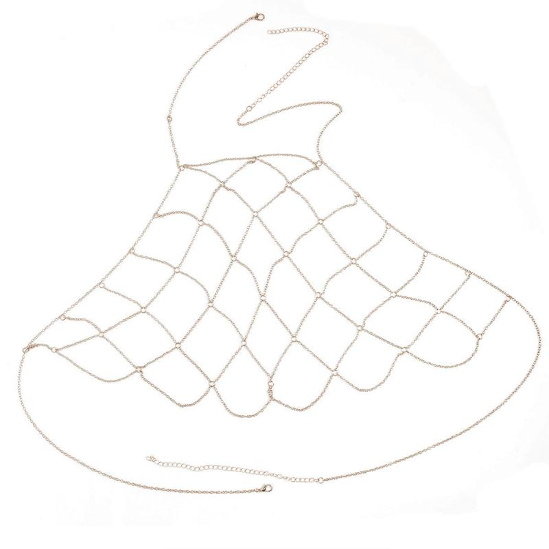 Other Body Bikini Mesh Jewelry Chest Chain Fabala Necklace
Other Body Bikini Mesh Jewelry Chest Chain Fabala Necklace