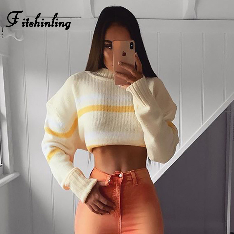 Fitshinling Striped Yellow Sweater Women Clothing Knitwear 2019 Casual Boho Pullover Slim Long Sleeve Sweaters Winter Jumpers
Fitshinling Striped Yellow Sweater Women Clothing Knitwear 2019 Casual Boho Pullover Slim Long Sleeve Sweaters Winter Jumpers