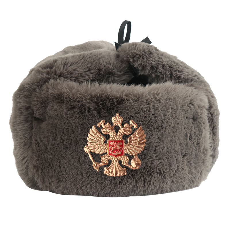 Soviet Badge Woolen Trapper Hats Lei Feng Cap Outdoor Cold plus Thick Velvet Mens Womens Winter Ear Warm Army Hat Ushanka, Gray soviet badge
Soviet Badge Woolen Trapper Hats Lei Feng Cap Outdoor Cold plus Thick Velvet Mens Womens Winter Ear Warm Army Hat Ushanka, Gray soviet badge