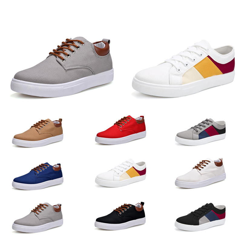 Best 2020 Casual Shoes No-Brand Canvas Spotrs Sneakers New Style White Black Red Grey Khaki Blue Fashion Mens Shoes Size 39-46, Item #2
Best 2020 Casual Shoes No-Brand Canvas Spotrs Sneakers New Style White Black Red Grey Khaki Blue Fashion Mens Shoes Size 39-46, Item #2