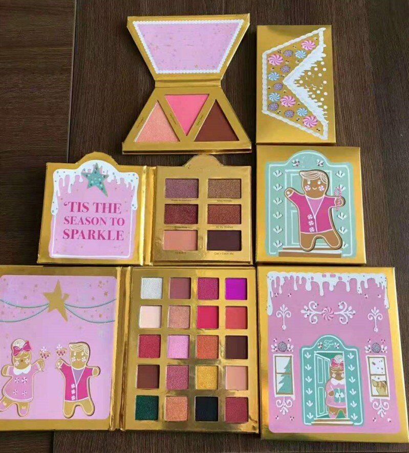 2019 New Too Face Christmas Cookie House Party 3 colors blush palette 6 colors / 20colors eyeshadow shimmer and matte palettes free shiping, Multi
2019 New Too Face Christmas Cookie House Party 3 colors blush palette 6 colors / 20colors eyeshadow shimmer and matte palettes free shiping, Multi