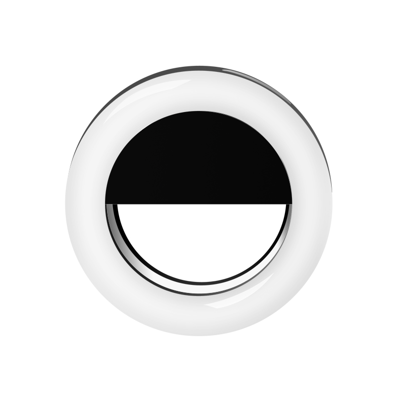 Rechargeable selfie ring light Clip LED selfie flash light adjustable lamp selife filllight RK14 for Smart phones214d