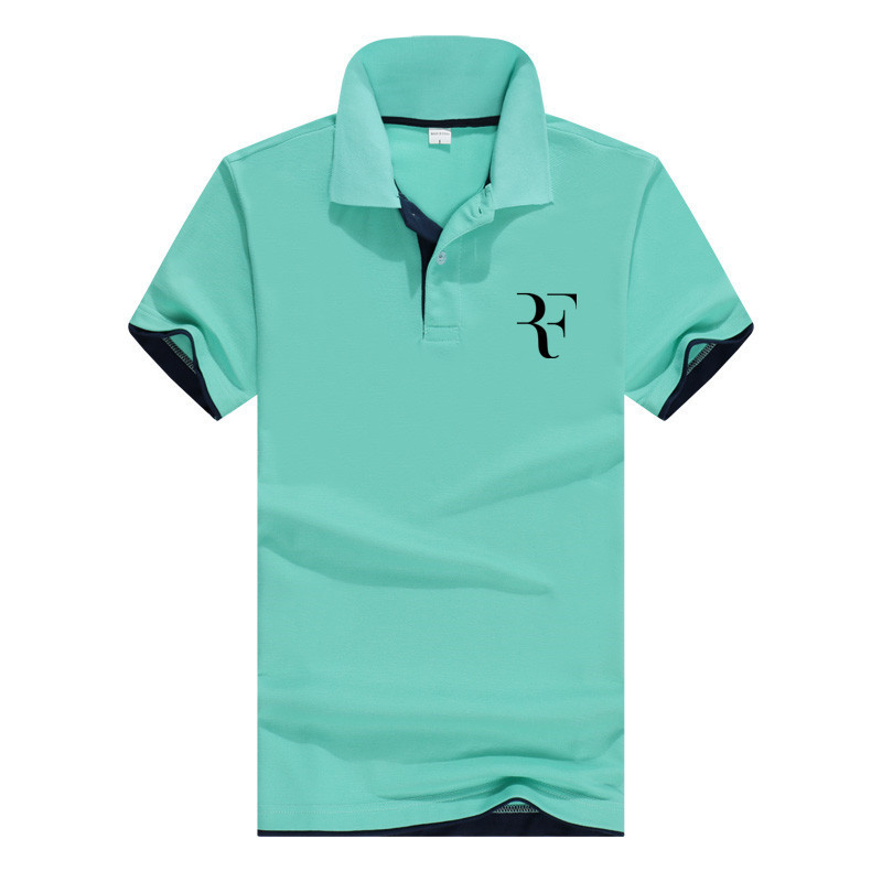 New Roger Federer Arrival Hot Sale Polo Shirts Men Spring Summer 13 Colors Fashion Casual Short Sleeve SH190718