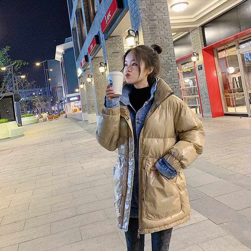 Winter Jacket Women Spliced Parkas Jeans Down Cotton Korean Style Woman Coat Womens Clothing Fake Two Pieces CG19-1649 WPY727, Beige
Winter Jacket Women Spliced Parkas Jeans Down Cotton Korean Style Woman Coat Womens Clothing Fake Two Pieces CG19-1649 WPY727, Beige