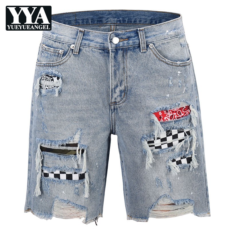 Fashion Men Denim Shorts Hollow Out Frayed Ripped High Street Short Jeans Hip Hop Loose Straight Half Length Pants 2019 New Male, Black
Fashion Men Denim Shorts Hollow Out Frayed Ripped High Street Short Jeans Hip Hop Loose Straight Half Length Pants 2019 New Male, Black