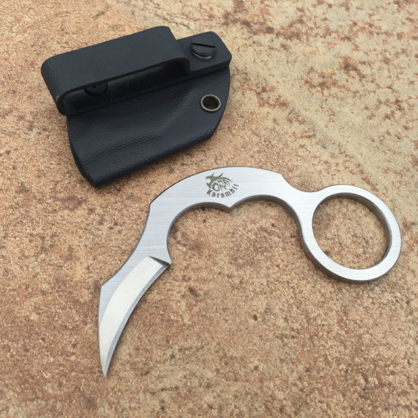 TheOne EDC Karambit Claw knife D2 Fixed Blade Tactical Pocket Hunting Fishing Survival Multi-Tools Knives Xmas Gift Z-2313