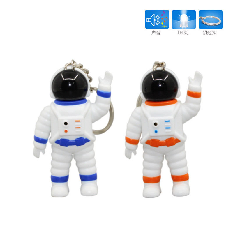 Keychains Robot Astronaut Spaceman Keychain LED Light Music Key Chain Children's Toys Earth Theme Toy Keyring Creative Pendant
Keychains Robot Astronaut Spaceman Keychain LED Light Music Key Chain Children's Toys Earth Theme Toy Keyring Creative Pendant
