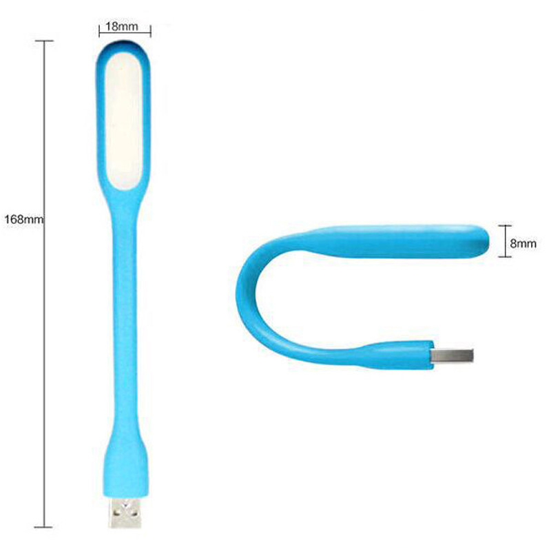 Mini USB Light Flexible Foldable LED USB Reading Lamp DC 5V Nightlight For Power Bank Computer Notebook Laptop