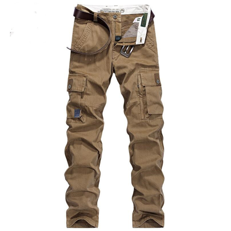 Autumn Winter AFS JEEP Military Cargo Army Military Pants Men's Pockets Design Breathable and comfortable Cotton Men Clothing Y200114, Khaki
Autumn Winter AFS JEEP Military Cargo Army Military Pants Men's Pockets Design Breathable and comfortable Cotton Men Clothing Y200114, Khaki