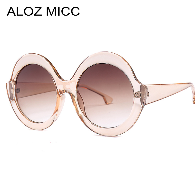 ALOZ MICC 2019 New Women Oversized Round Sunglasses Brand Designer Fashion Cat Eye Sun Glasses Women Vintage Glasses UV400 A648
ALOZ MICC 2019 New Women Oversized Round Sunglasses Brand Designer Fashion Cat Eye Sun Glasses Women Vintage Glasses UV400 A648
