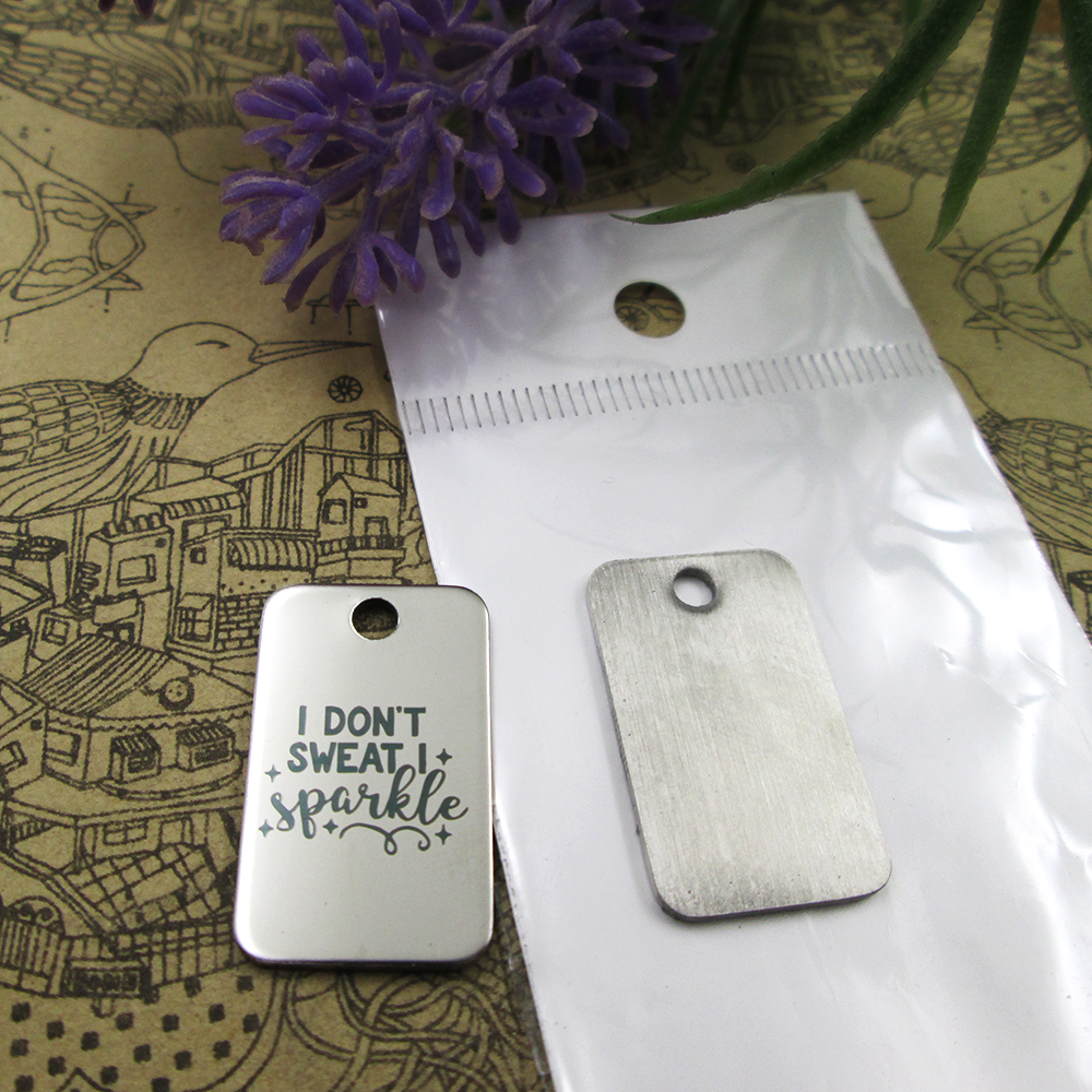 40pcs--"i don't sweat i sparkle"stainless steel charms more style for choosing DIY Charms pendants for necklace
40pcs--"i don't sweat i sparkle"stainless steel charms more style for choosing DIY Charms pendants for necklace