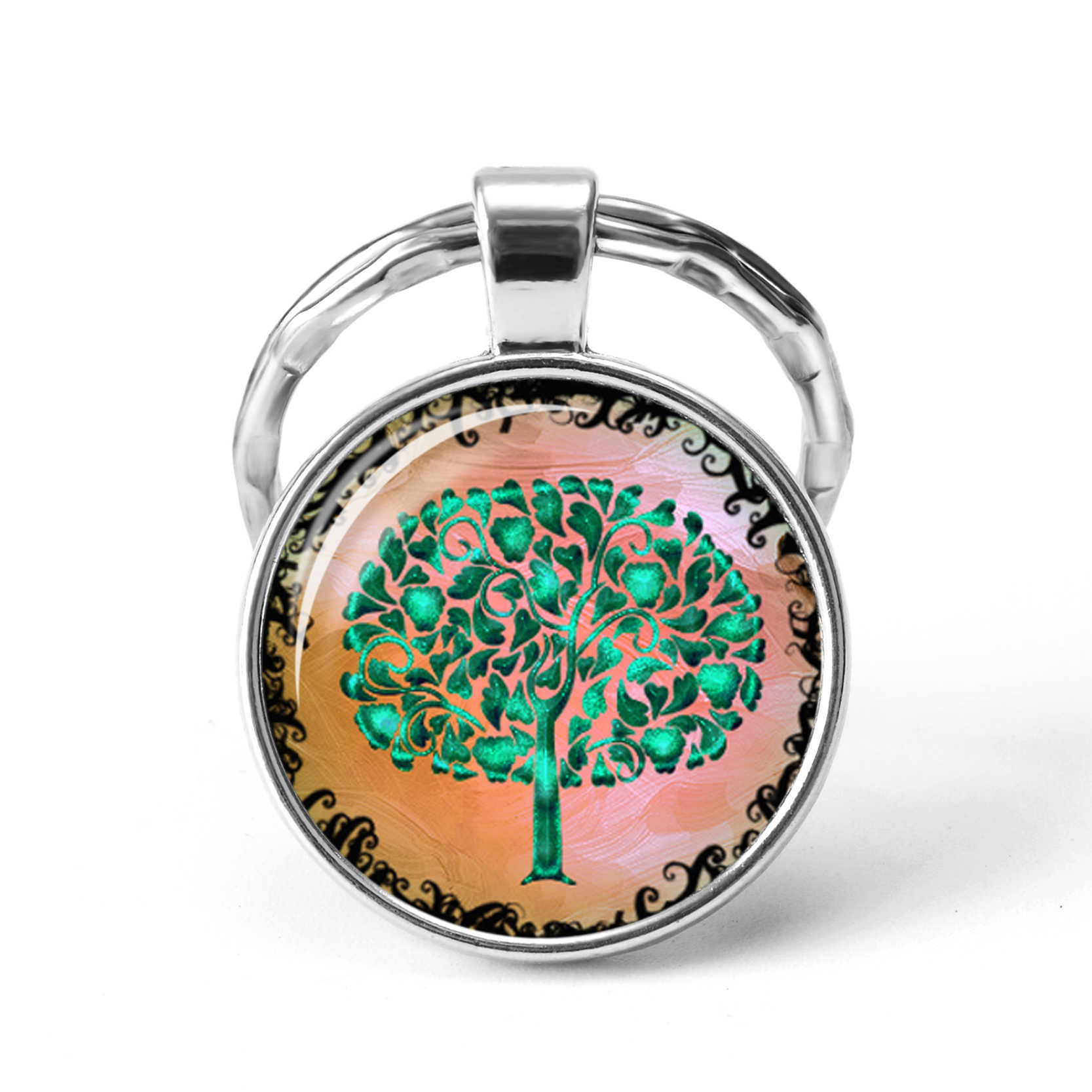 Creative Tree Keychains Tree Pendant Art Tree Of Life Jewelry Car Key Holder Birthday Gift For Women Bag Keyring Men Gift от DHgate WW