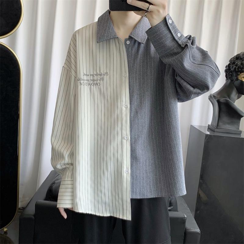 2020 Men's Lettering Printing Hawaiian Shirt Asymmetric Camisa Masculina Fashion French Cuff Mens Cotton Clothes Shirts -2XL, Blue
2020 Men's Lettering Printing Hawaiian Shirt Asymmetric Camisa Masculina Fashion French Cuff Mens Cotton Clothes Shirts -2XL, Blue
