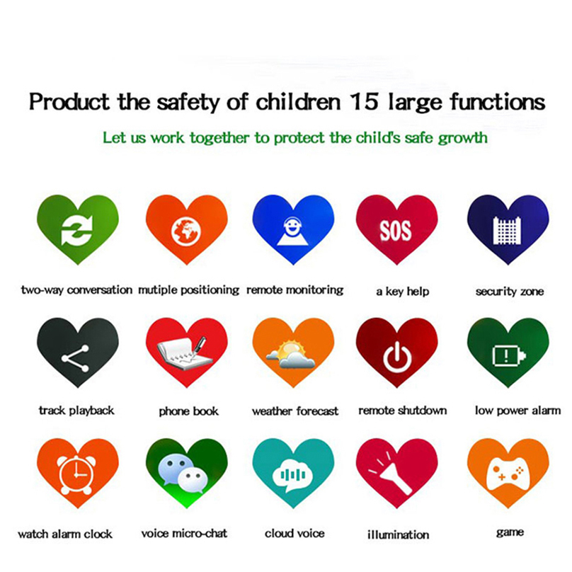 Y21 GPS Children Smart Watch Anti-Lost Flashlight Smart Wristwatch SOS Call Location Device Tracker Safe Bracelet For Android iPhone iOS - view 7