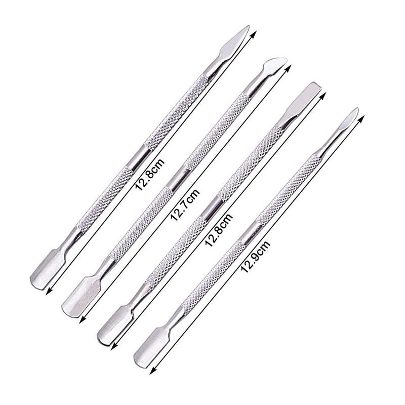 NAT011 stainless Double Cuticle Remover Diy Nail Art Manicure Stainless Steel Spoon Shape Pusher dead skin Remover Manicure Tool
NAT011 stainless Double Cuticle Remover Diy Nail Art Manicure Stainless Steel Spoon Shape Pusher dead skin Remover Manicure Tool