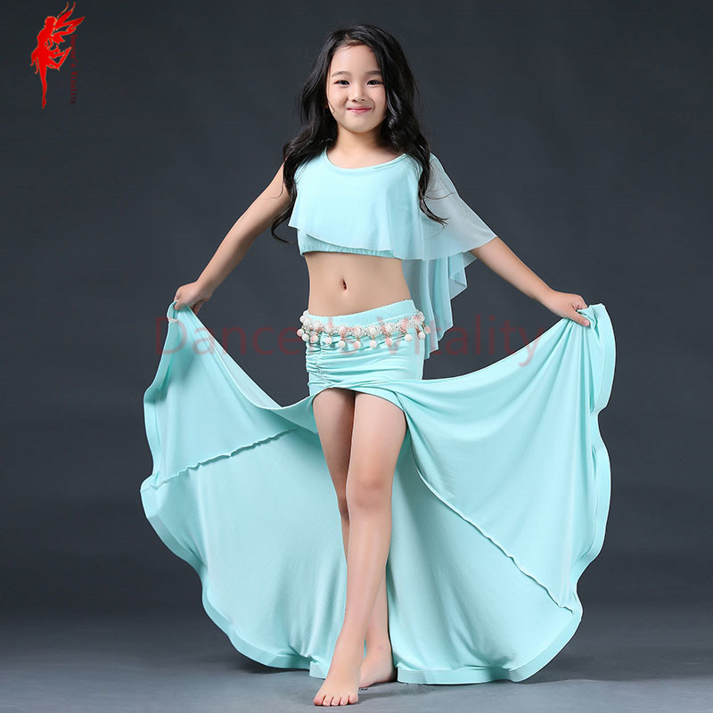 Child Lovely belly dance clothes Girls belly dance clothes 2pcs(modal top+lace skirt) girls suit 3 colors S/L, Pink
Child Lovely belly dance clothes Girls belly dance clothes 2pcs(modal top+lace skirt) girls suit 3 colors S/L, Pink