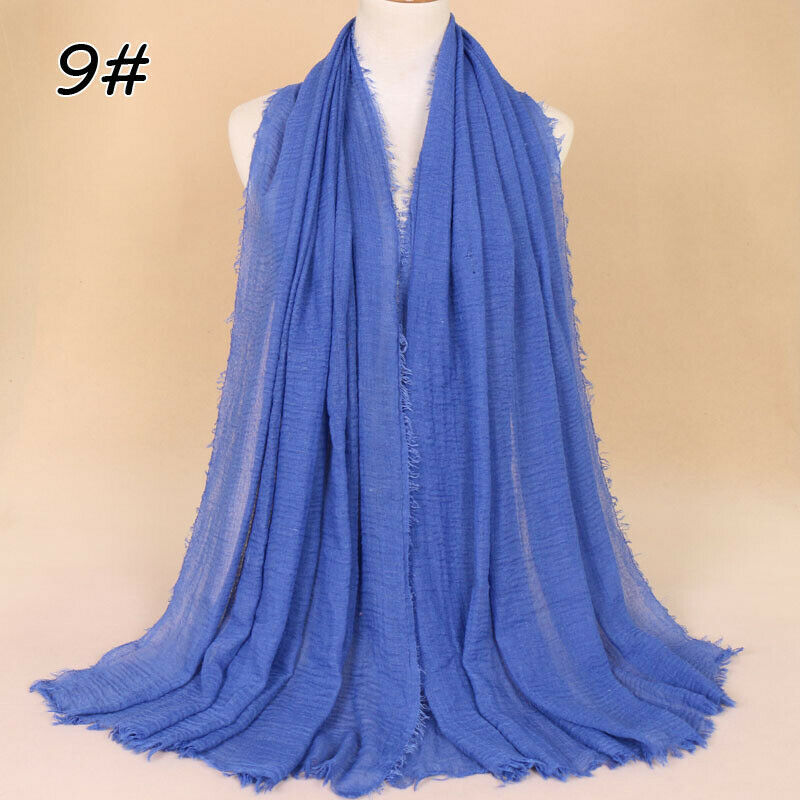 Muslim Style Wedding Veils 1 Tier Drop veil Scarf Bridal for Girls Long Bride Floor Length