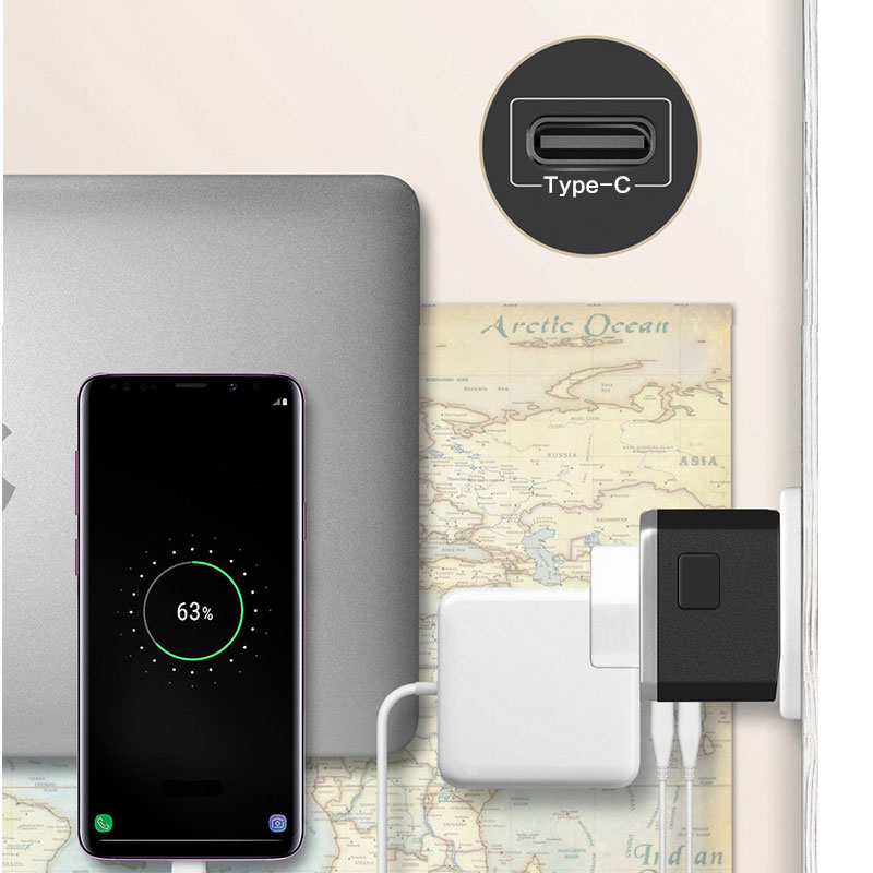 4 USB 2000W 5 6A Type C multi socket universal travel adapter plug converter For US UK AU EU Power Plug Adaptor233m1791408