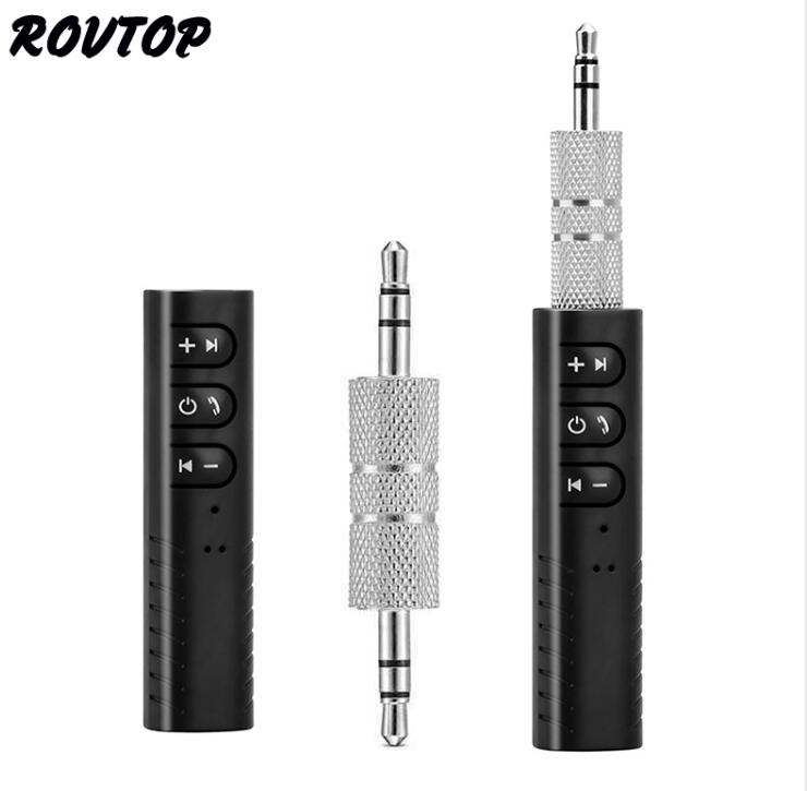 Rovtop Mini 3.5mm Jack Bluetooth Car Kit Handsfree Music Audio Receiver Adapter Auto Bluetooth AUX for Speaker Headphone Car
Rovtop Mini 3.5mm Jack Bluetooth Car Kit Handsfree Music Audio Receiver Adapter Auto Bluetooth AUX for Speaker Headphone Car