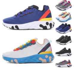 Designer Kids React Element 55 87 Boys Girls Running Shoes Outdoor Children Sneakers Baby Trainers Breathable Lightweight kid sport Sneaker, Black
Designer Kids React Element 55 87 Boys Girls Running Shoes Outdoor Children Sneakers Baby Trainers Breathable Lightweight kid sport Sneaker, Black