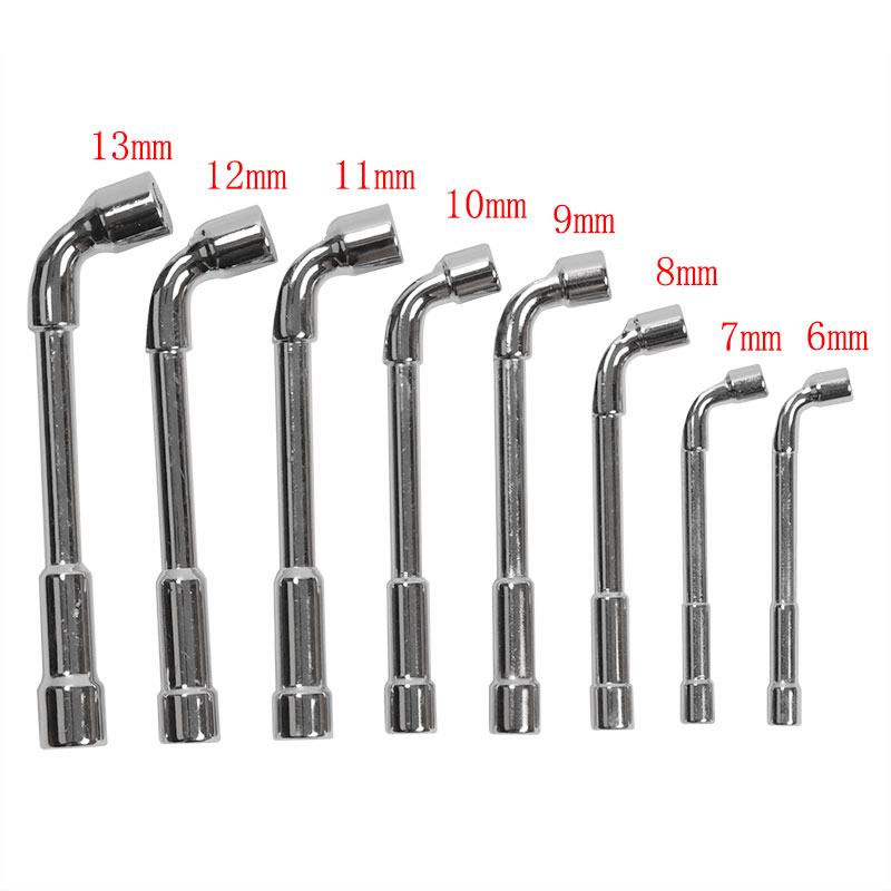 6-13mm L Type Pipe Perforation Elbow Wrench Double Head Outer Hexagon Sleeves Wrench for Remove Fix Screw Nut
6-13mm L Type Pipe Perforation Elbow Wrench Double Head Outer Hexagon Sleeves Wrench for Remove Fix Screw Nut