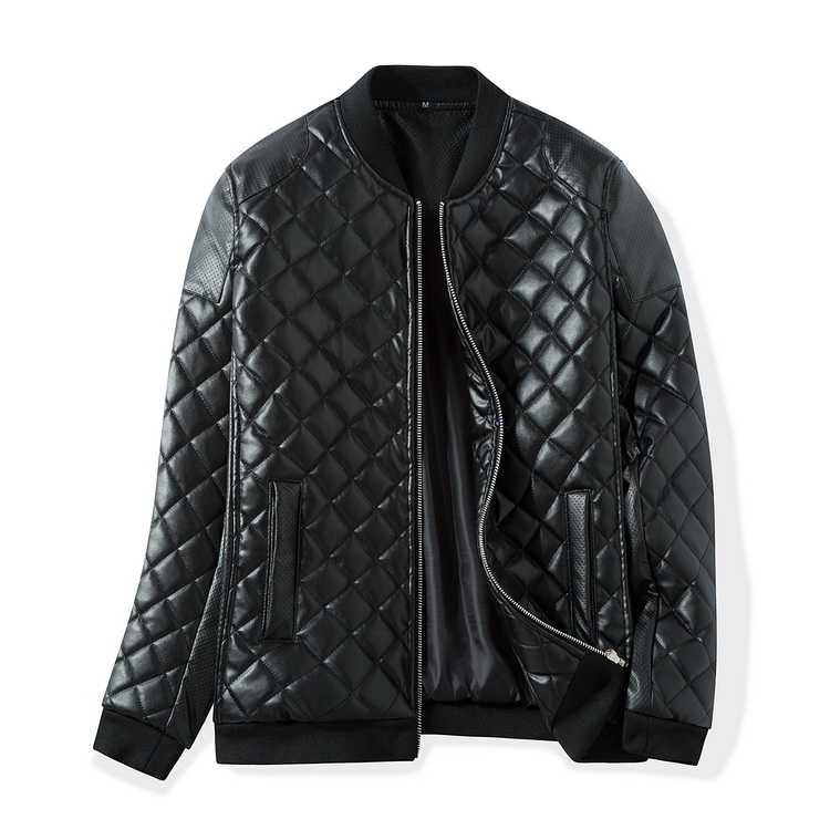 Fashion-Black Warm Thick Leather Jacket Men Stand Collar PU Leather Jacket for Men Men Jacket, Black;brown
Fashion-Black Warm Thick Leather Jacket Men Stand Collar PU Leather Jacket for Men Men Jacket, Black;brown