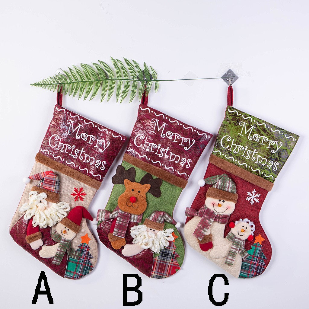 Christmas Stockings Mini Socks Santa Claus Elk Snowman Candy Gift Bag Christmas Tree Hanging Decoration navidad 2019
Christmas Stockings Mini Socks Santa Claus Elk Snowman Candy Gift Bag Christmas Tree Hanging Decoration navidad 2019