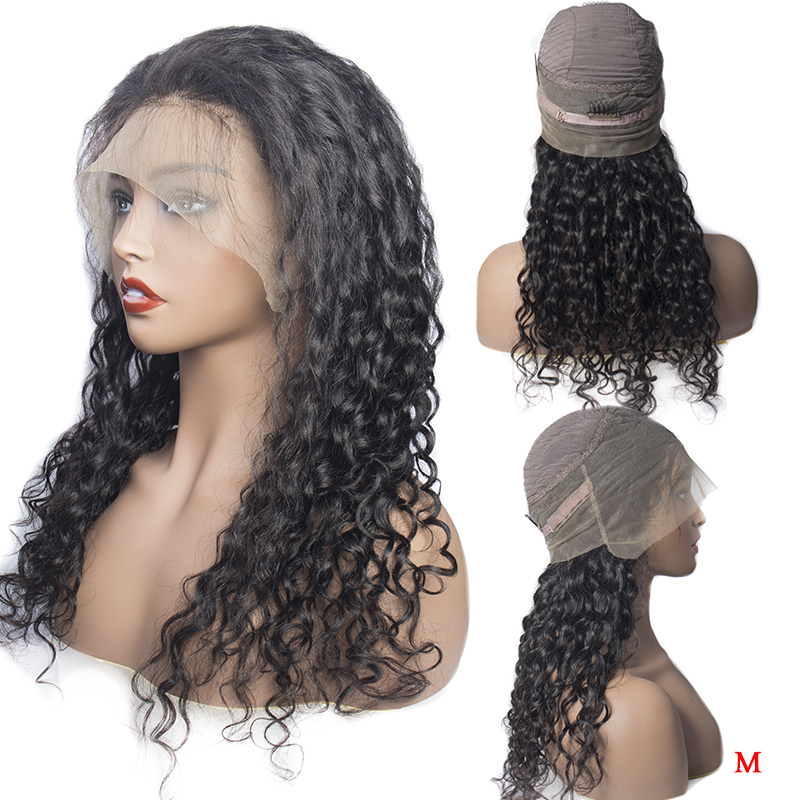 Maxine New Water Wave 360 Lace Frontal Wig Brazilian Remy Human Hair Wigs 150% Density Pre-Plucked Wig For Black Women, Natural color
Maxine New Water Wave 360 Lace Frontal Wig Brazilian Remy Human Hair Wigs 150% Density Pre-Plucked Wig For Black Women, Natural color