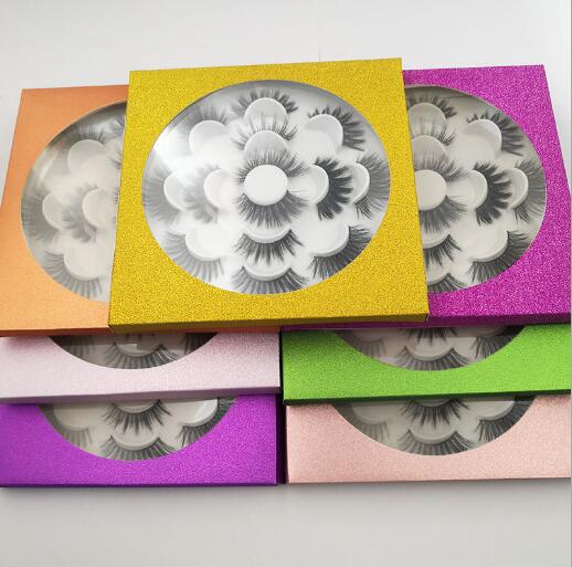 7 Pairs 3D Faux Mink Eyelashes Handmade Natural LongThick False Eye Lashes Women Makeup False Lashes Extensions Maquiagem Tools
7 Pairs 3D Faux Mink Eyelashes Handmade Natural LongThick False Eye Lashes Women Makeup False Lashes Extensions Maquiagem Tools