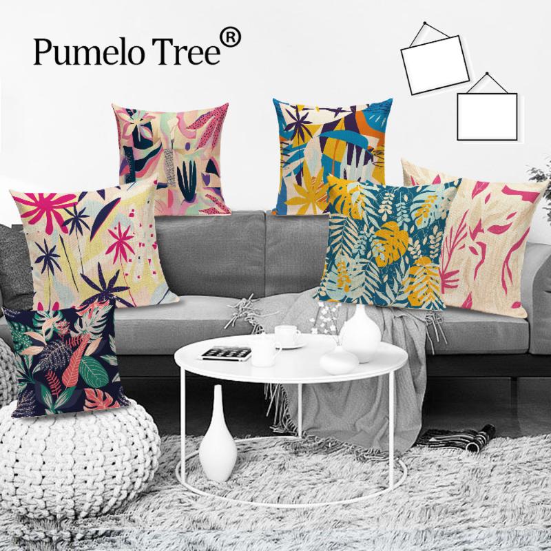 Tropical Jungle Decor Throw Pillow Case Floral Cushion Cover Plant Home Decoration Sofa Cushions Cover Pillows Cases Almofadas, L2132-9
Tropical Jungle Decor Throw Pillow Case Floral Cushion Cover Plant Home Decoration Sofa Cushions Cover Pillows Cases Almofadas, L2132-9