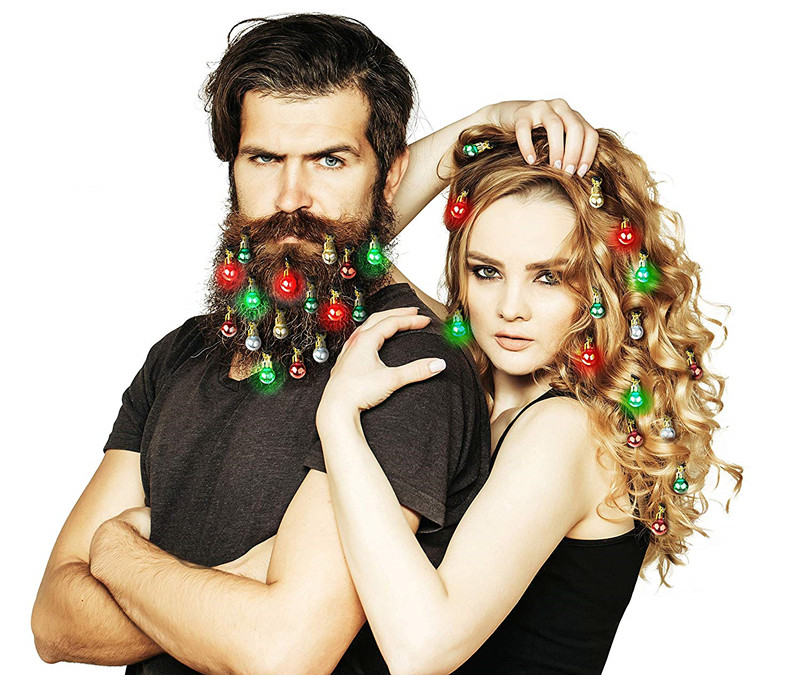 12 PCS 2CM Beard Ornaments Facial Hair Baubles Round Bulb Clips Happy Christmas Santa Claus Decoration Color Random
12 PCS 2CM Beard Ornaments Facial Hair Baubles Round Bulb Clips Happy Christmas Santa Claus Decoration Color Random