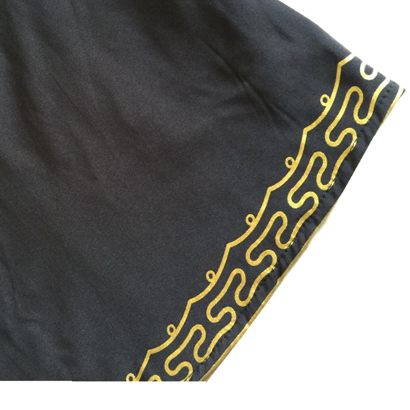 BAIBAZIN African clothing African Dashiki National Style Printing V-neck Long Sleeve T-shirt Men's Shirt Plus Size