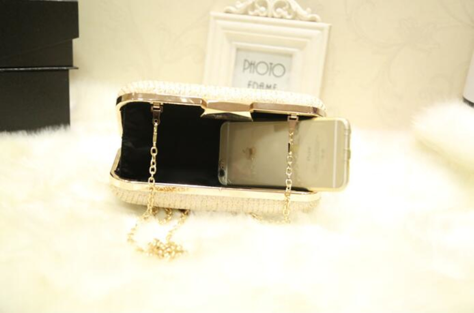 New Fashion Sequined Envelope Clutch Women'S Evening Bags Clutches Gold Wedding Purse Female Handbag 2019 Banquet Bag