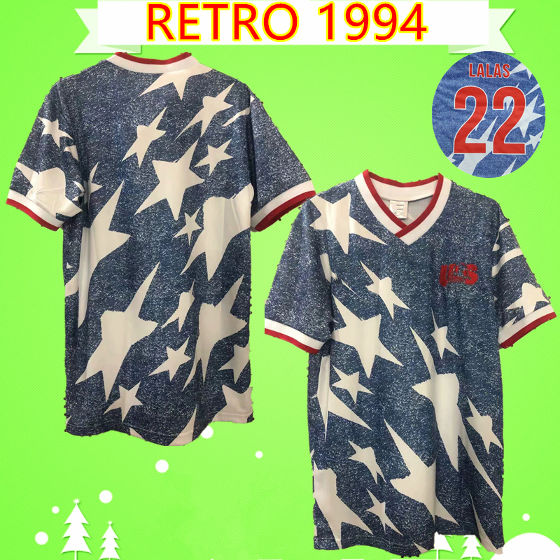 America retro soccer jersey 1994 1995 classic football shirt vintage Camisa de futebol 94 95 Home blue national team uniform, Retro 1994
America retro soccer jersey 1994 1995 classic football shirt vintage Camisa de futebol 94 95 Home blue national team uniform, Retro 1994