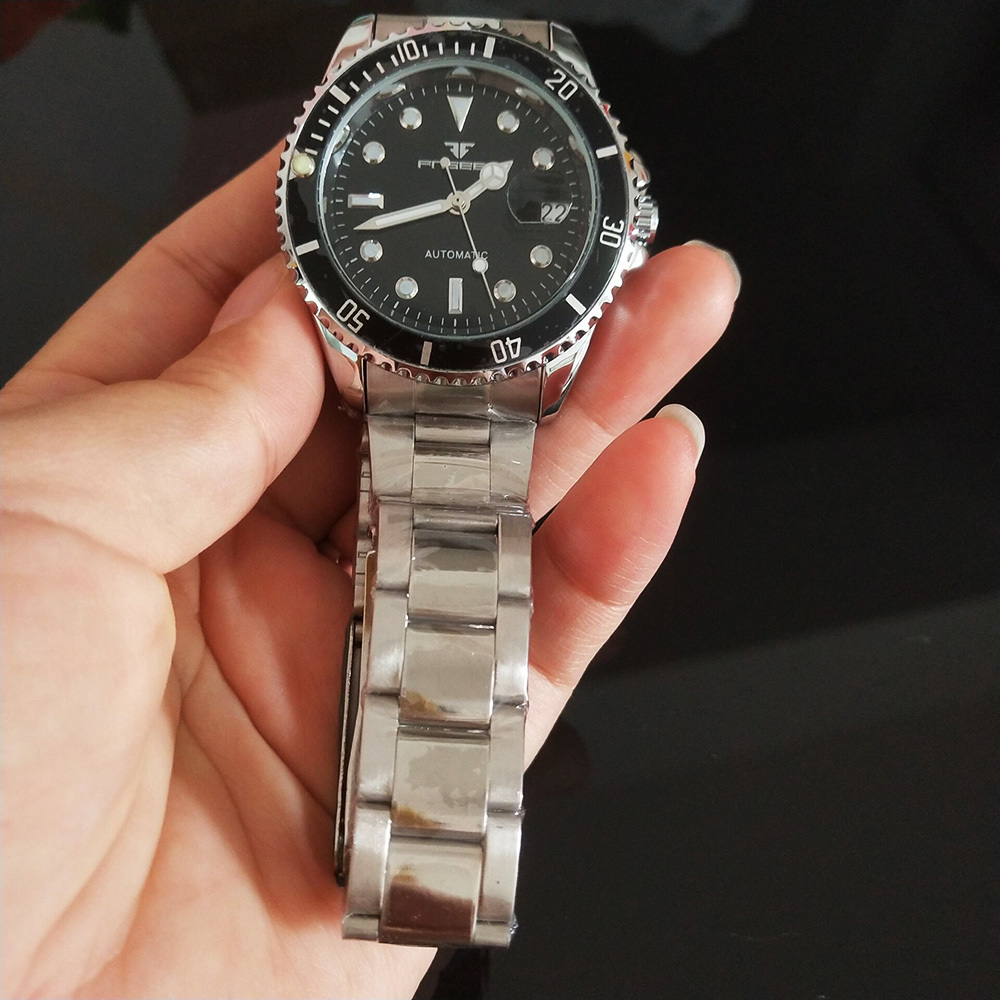 Mechanical Watches Men Water Resistant Automatic Watch Male Clock With Date Calendar Relojes Automaticos Para Hombre Fngeen Y19061905